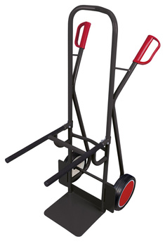 Chair wheelbarrow, RAL 7016 VARIOfit sk-710.029/AG