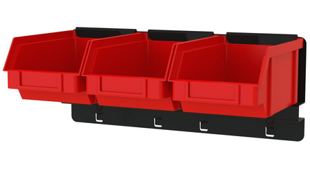 Listwa na 3 pojemniki P1  ZW-P1-3