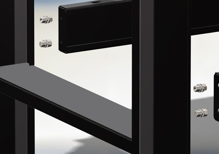 N-3-00-02 STÓŁ WARSZTATOWY PODSTAWOWY BLAT OBITY GUMĄ (SZER. BLATU 1960 mm)