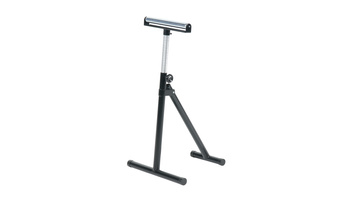 Klappbare Rollenstütze 320 mm, Tragfähigkeit 75 kg, Höhe bis 1065 mm