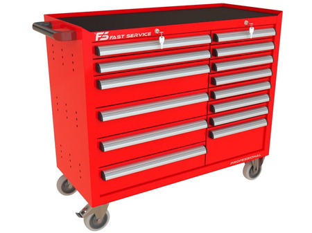 Wózek warsztatowy TRUCK z 14 szufladami PT-214-16