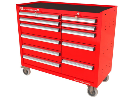 Wózek warsztatowy TRUCK z 11 szufladami PT-214-22