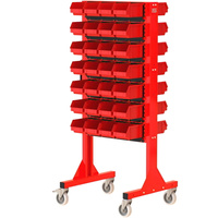 ST 70-22-P3 Stojak Narzędziowy w zestawie z listwami oraz pojemnikami