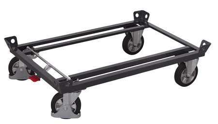 Wózek pod paletę, RAL 7016 VARIOfit sw-870.036/AG