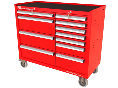 Wózek warsztatowy TRUCK z 11 szufladami PT-218-19