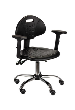 Krzesło przemysłowe PUR Krzesło Laboratoryjne KP-1CH/AR/PRO