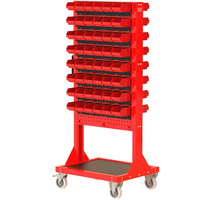 ST 70-21-P2 Stojak Narzędziowy w zestawie z listwami oraz pojemnikami