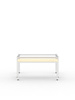 Podstawa wysuwna Pw 421W z siedziskiem do szaf WSU szer. 800 mm, 390×790×745 mm, jasnoszara RAL 7035 – Malow