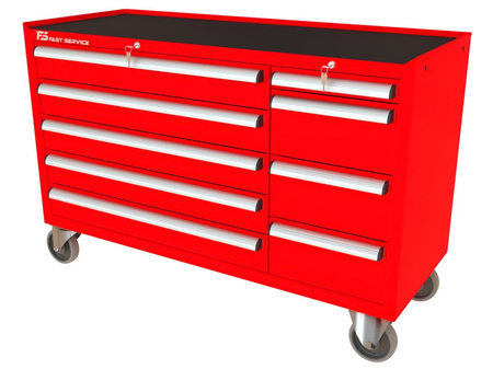 Wózek warsztatowy MEGA z 9 szufladami PM-215-18