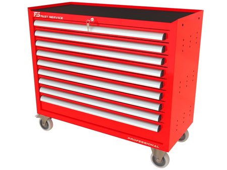 Wózek warsztatowy TRUCK z 9 szufladami PT-211