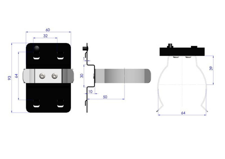 Spring tool hook ZW-483250