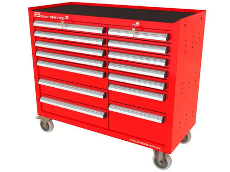 Wózek warsztatowy TRUCK z 14 szufladami PT-213-19
