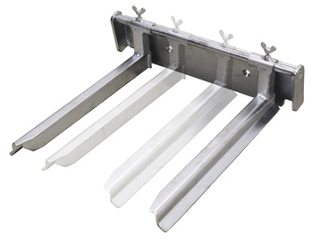 Widły do podnośnika materiałowego, regulowane VARIOfit zsg-154.002