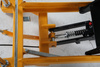 Double-scissor trolley 350 kg, lift height 1300 mm, foot pump – SPS350 LBD