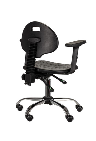 Krzesło przemysłowe PUR Krzesło Laboratoryjne KP-1CH/AR/PRO