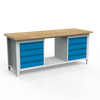 Stół 3-modułowy + 2 szafki WSZ-D +półka W-P1