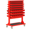 ST 110-21-P123 Tool Stand supplied with bin rails and bins (double-sided)