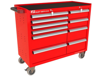 Wózek warsztatowy TRUCK z 10 szufladami PT-217-23