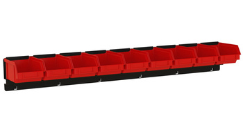 Bin rail for 9 P1 bins ZW-P1-9