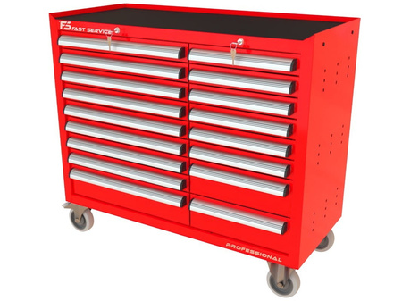 Wózek warsztatowy TRUCK z 17 szufladami PT-211-12