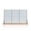 Nadstawka 2-rzędowa z sześcioma panelami perforowanymi