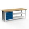Stół 3-modułowy + szafka WSZ-D + 2 półki W-P2
