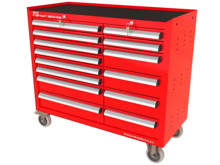 Wózek warsztatowy TRUCK z 14 szufladami PT-212-14