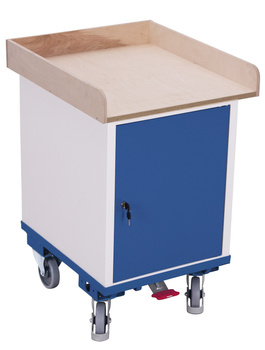 Cabinet with hinged doors and 1 load surface VARIOfit sw-500.014