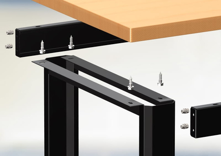 N-3-00-01 BASE WORKBENCH WITH 40mm PLYWOOD WORKTOP (WORKTOP WIDTH 1960 mm)