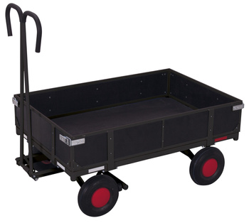 Wózek ręczny z burtami VARIOfit zu-15122/AG