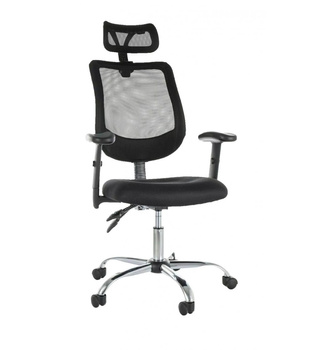 Cruze MH PLUS office chair with headrest (health and safety compliant) — mesh