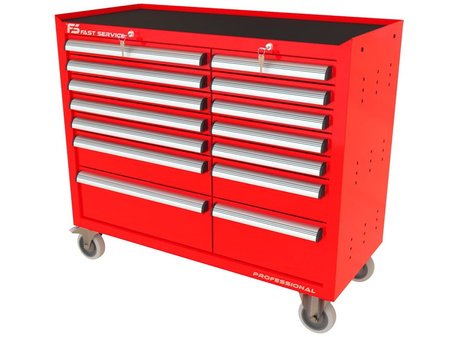 Wózek warsztatowy TRUCK z 14 szufladami PT-219-19