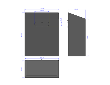 Zawieszka pojemnik/kosz ZWN-12