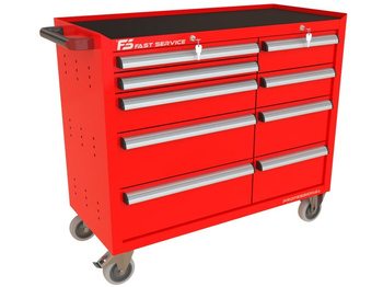 Wózek warsztatowy TRUCK z 9 szufladami PT-222-23