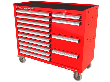 Wózek warsztatowy TRUCK z 14 szufladami PT-210-18