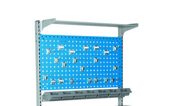 Nadstawka z panelem do mobilnego stołu warsztatowego 5+1 i 5+5, 925×825 mm