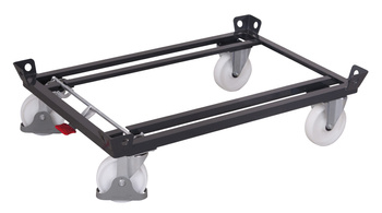 Wózek pod paletę, RAL 7016 VARIOfit sw-870.420/AG