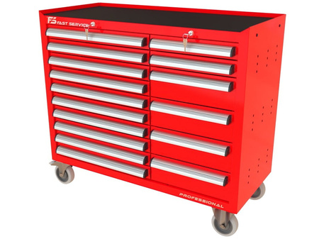 Wózek warsztatowy TRUCK z 16 szufladami PT-210-14