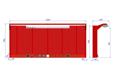 Tablica narzędziowa N223-01-E