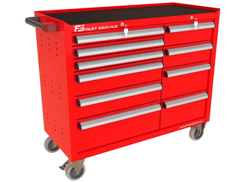 TRUCK workshop trolley with 10 drawers PT-220-23