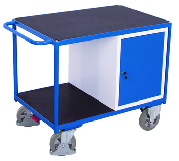 Ciężki wózek warsztatowy z 1 szafką VARIOfit sw-800.620