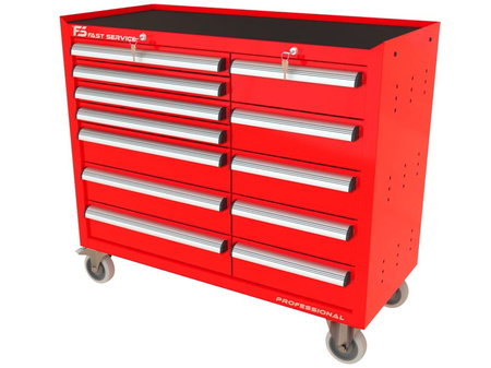 Wózek warsztatowy TRUCK z 12 szufladami PT-213-15