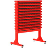 ST 110-24-P1 Tool stand with bin rails and storage bins (double-sided)