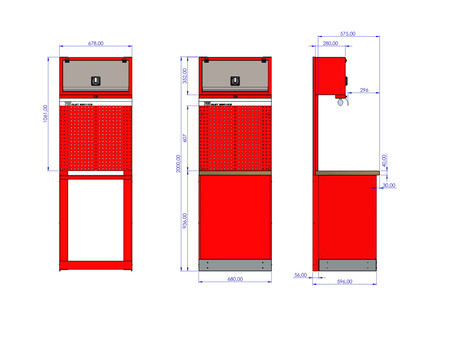 Tablica Narzędziowa NT70-04