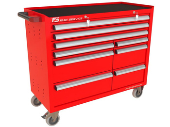 Wózek warsztatowy TRUCK z 9 szufladami PT-275-75
