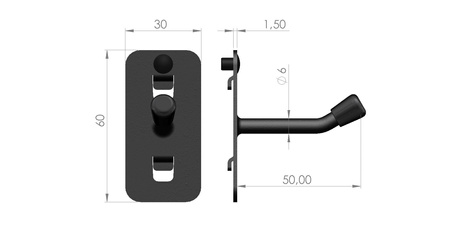 Zawieszka pojedyncza L-50 ZW-01