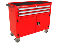 Wózek warsztatowy TRUCK z 3 szufladami i drzwiami PT-230