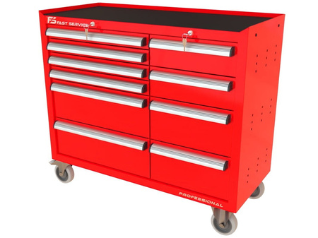 Wózek warsztatowy TRUCK z 10 szufladami PT-217-23