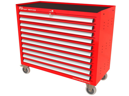 Wózek warsztatowy TRUCK z 10 szufladami PT-210