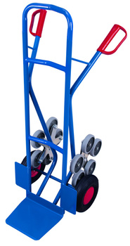 Wózek transportowy schodowy stalowy koła 5-ramienne VARIOfit sk-1301